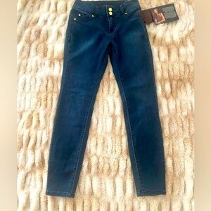 IMAN Dark Blue Skinny Jeans